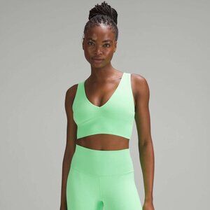 NWT Lululemon Align V-Neck Bra - Pistachio